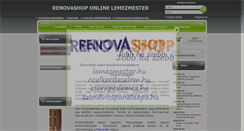 Desktop Screenshot of lemezmester.hu